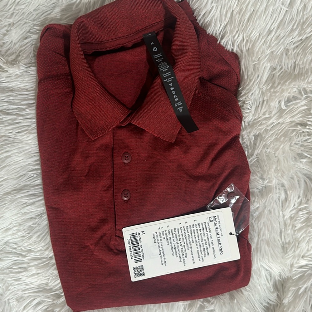Lululemon Metal Vent Tech Polo